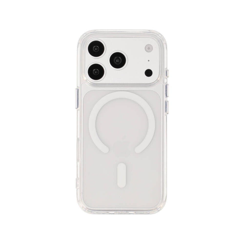 เคส TECHPRO iPhone 18 Pro/17 Pro Crystal PC Clear 2.0mm.with magnetic
