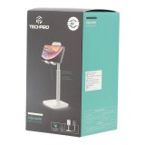 ขาตั้งโทรศัพท์ TECHPRO Enjoy Series Desktop Phone Holder White