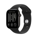 Apple Watch Series 12 GPS 46mm Black Aluminium Case with Black Sport Band - S/M