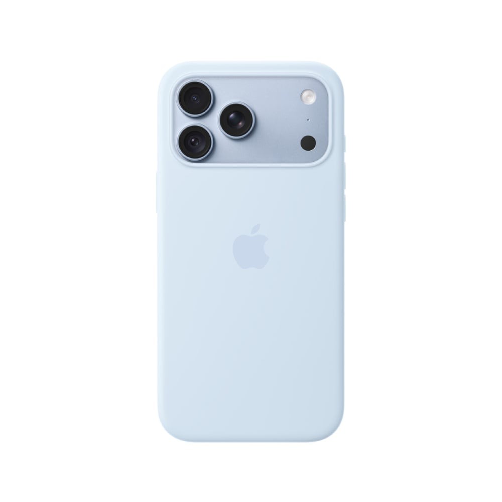 Apple iPhone 18 Pro Max Silicone Case with MagSafe - Crisp Blue