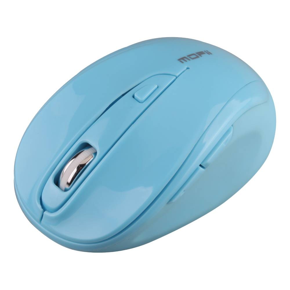 เมาส์ไร้สาย MOFii Wireless Mouse Silent Muffin Blue