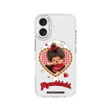 Blue Box x Monchhichi เคส  iPhone 17 - Monchhichi Vintage Heart