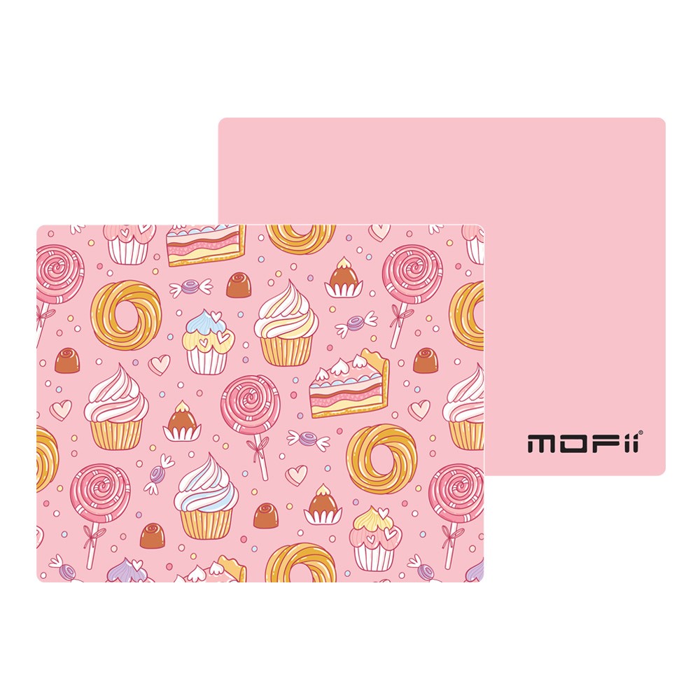 แผ่นรองเมาส์ MOFii Mouse Pad Pancake Small Pink