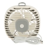 พัดลมตั้งโต๊ะ QPLUS Firefly Night Light Fan White