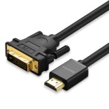 UGREEN DVI PC Male to HDMI Male Cable 1.5M. Black