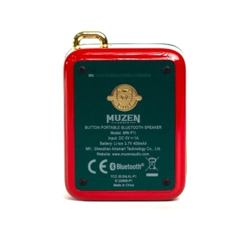 ลำโพง Muzen Button Red