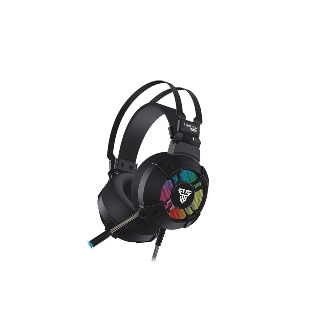 หูฟังเกมมิ่ง Fantech gaming Headset HG11RGB 7.1 Channel Black