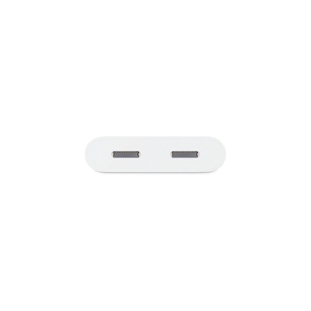 หัวแปลง Belkin Adapter Lightning to Lightning Audio & Charge Rockstar White