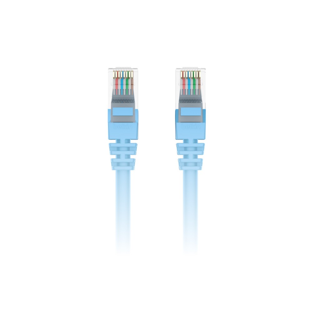สายแลน Belkin Network Lan Cat6 RJ-45 5M. Blue