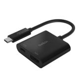 Belkin Port Hub USB-C to HDMI adapter with PD Black (AVC002btBK)