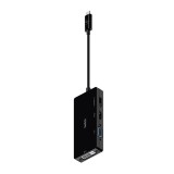 Belkin Port Hub USB-C 4 in 1 Video adapter Black (AVC003btBK)