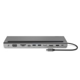Belkin Port Hub Connect Type-C HUB 11-in1 Multiport Dock with Power Pass-Thru 100W