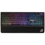 คีย์บอร์ดเกมมิ่ง Signo Gaming Keyboard Semi Mechanical CENTAURUS KB-730 Black