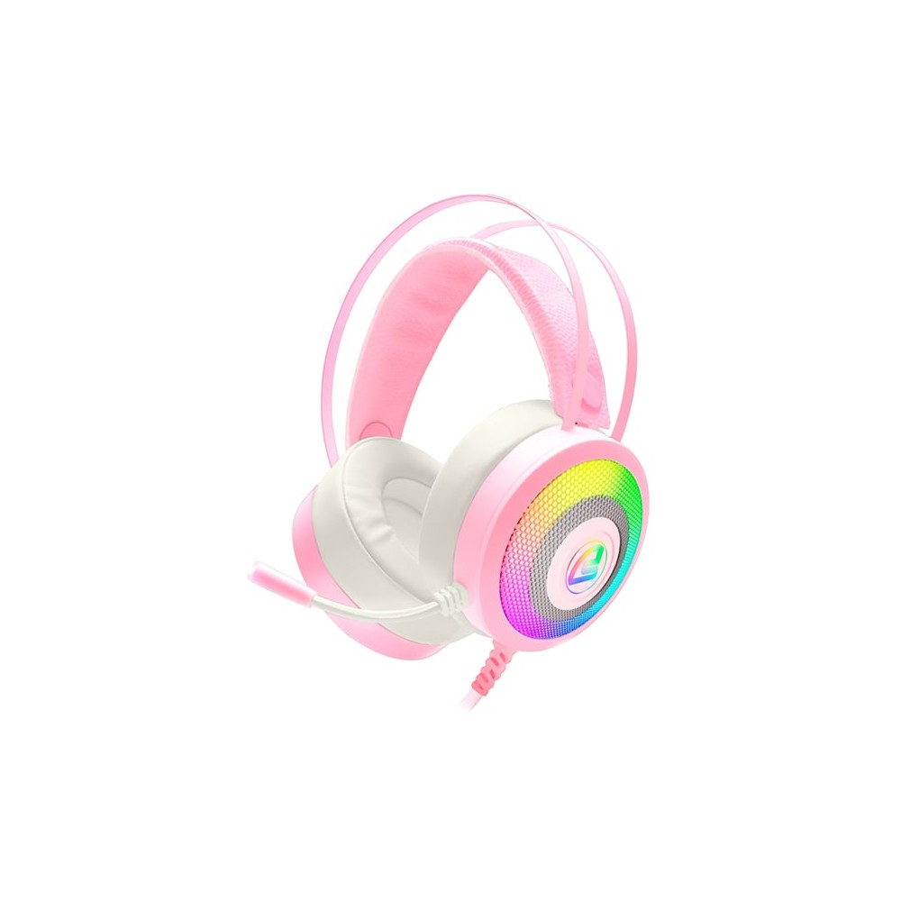 หูฟังเกมมิ่ง Signo gaming Headset HP-824 Pinkker 7.1 Pink