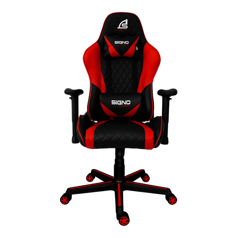 เก้าอี้เกมมิ่ง Signo Gaming Chair Baroccd GC-203 Black/Red