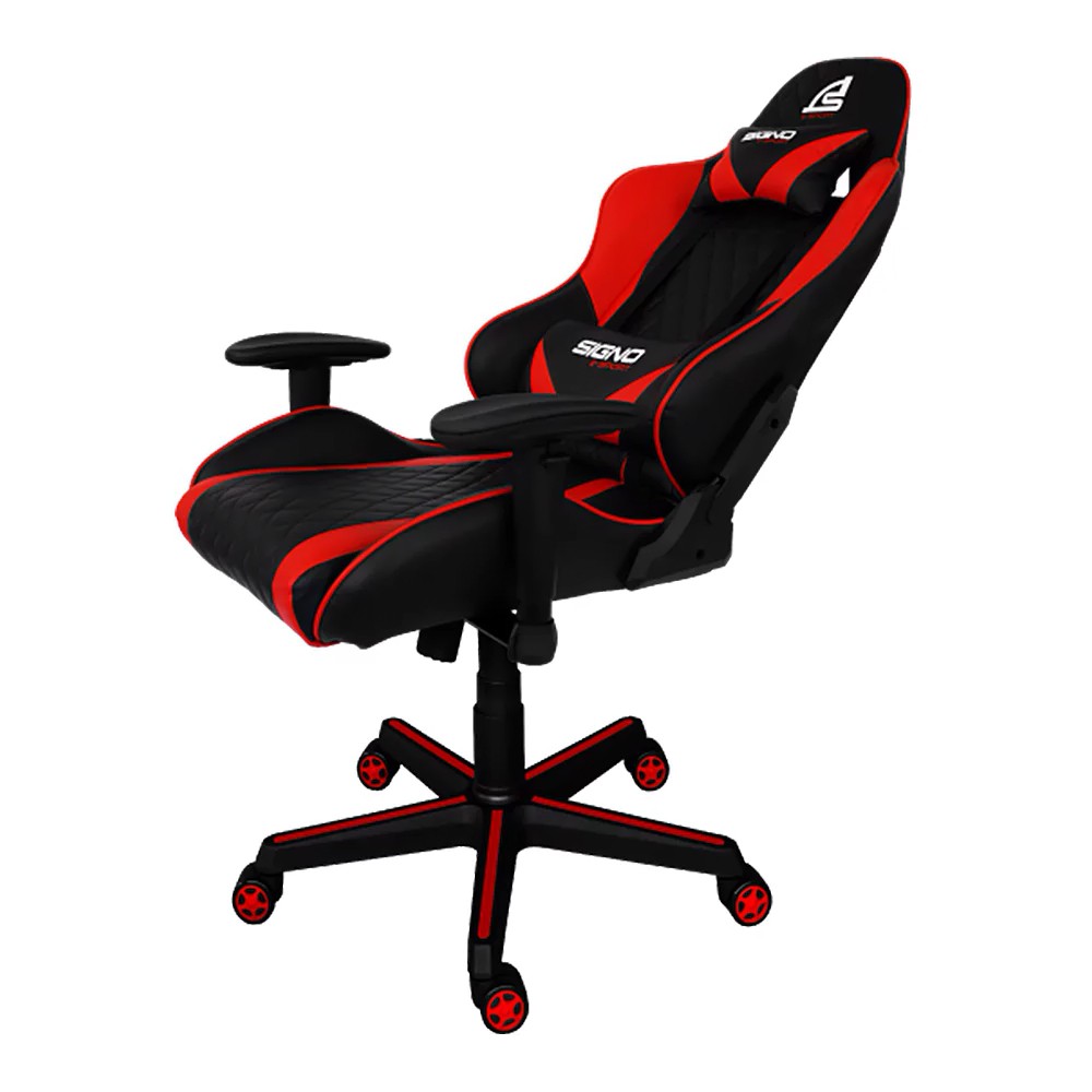 เก้าอี้เกมมิ่ง Signo Gaming Chair Baroccd GC-203 Black/Red