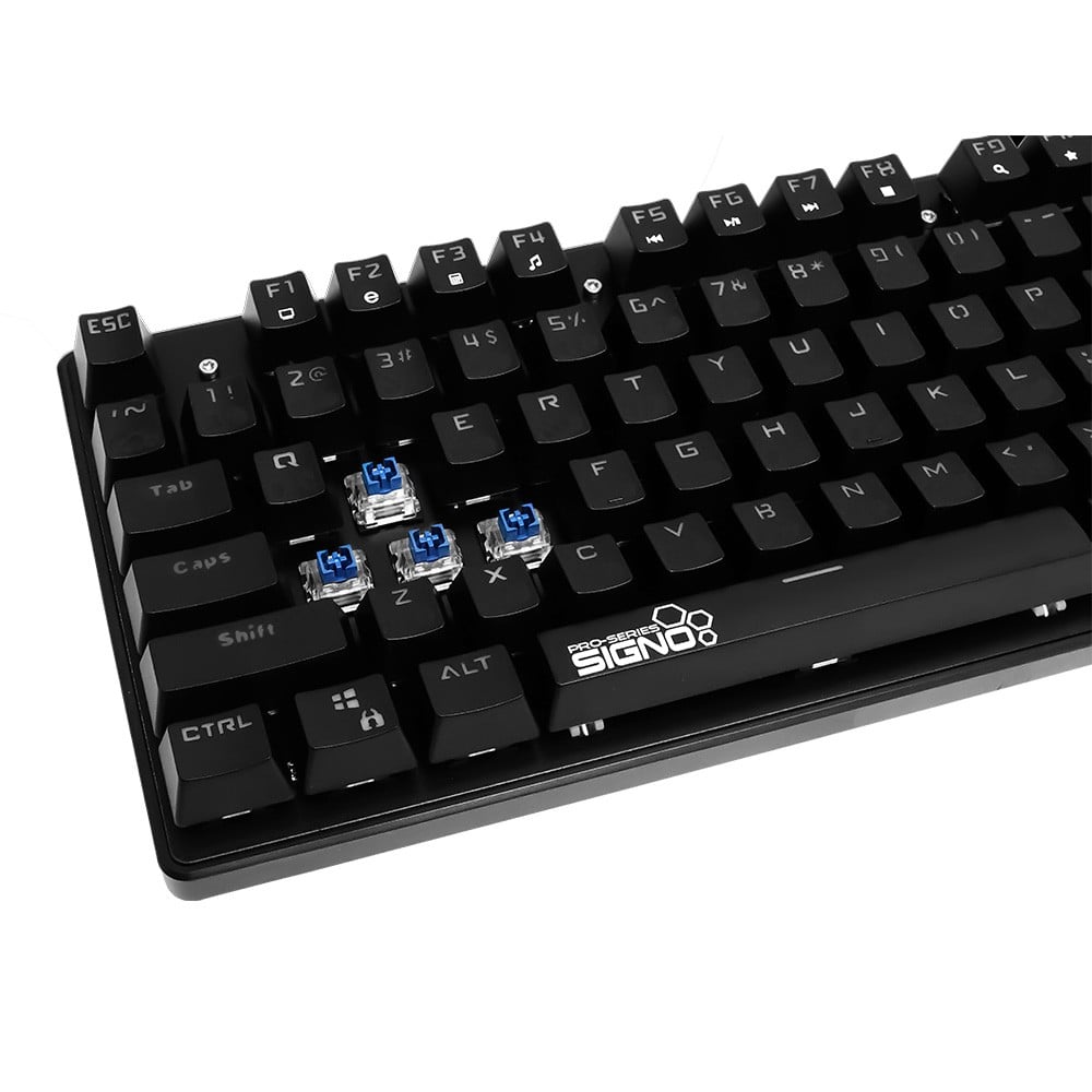 คีย์บอร์ดเกมมิ่ง Signo Gaming Keyboard Mechanical RGB Infesta KB-738 Black