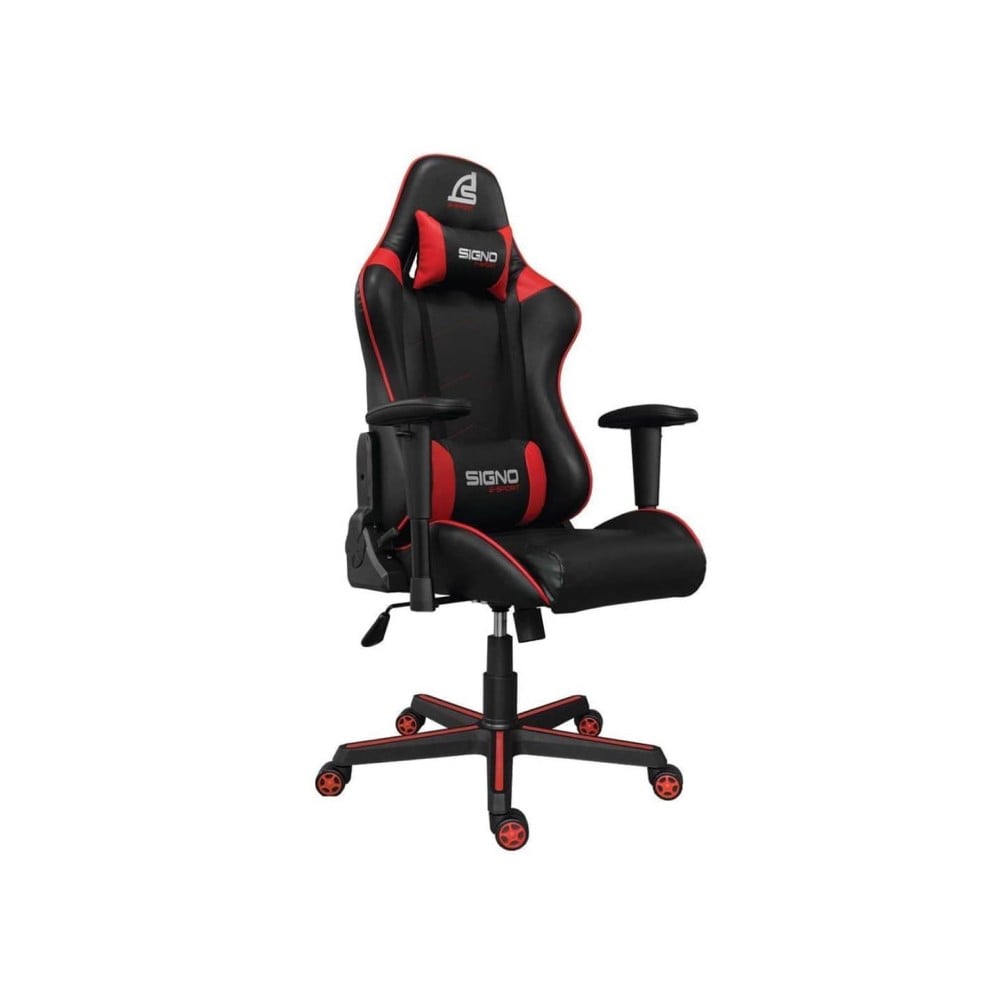 เก้าอี้เกมมิ่ง Signo Gaming Chair Barock GC-202BR Black/Red