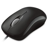 เมาส์Microsoft Wired Mouse L2 Basic Optical Black