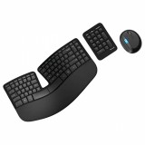 เมาส์และคีย์บอร์ด Microsoft Wireless Mouse + Keyboard Sculpt Ergonomic Desktop (TH/EN)