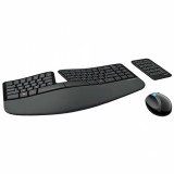 เมาส์และคีย์บอร์ด Microsoft Wireless Mouse + Keyboard Sculpt Ergonomic Desktop (TH/EN)