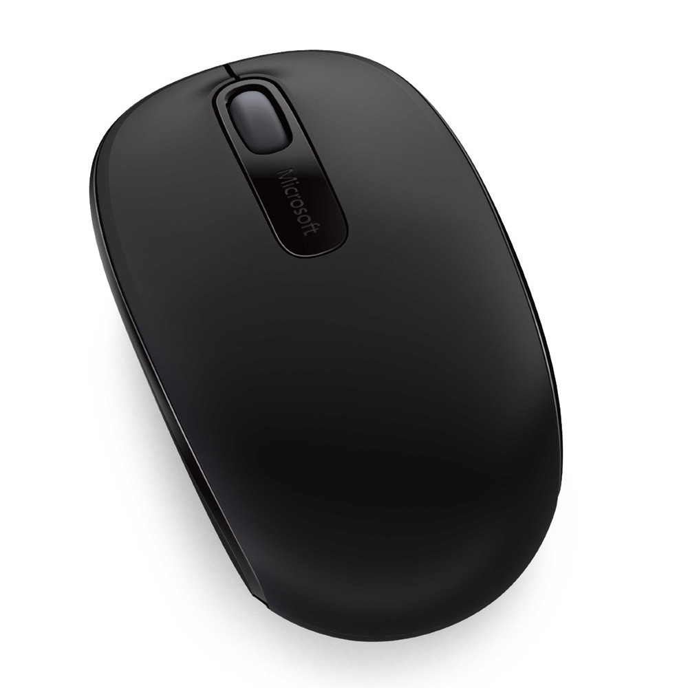 เมาส์ไร้สาย Microsoft Wireless Mouse Mobile 1850 Black