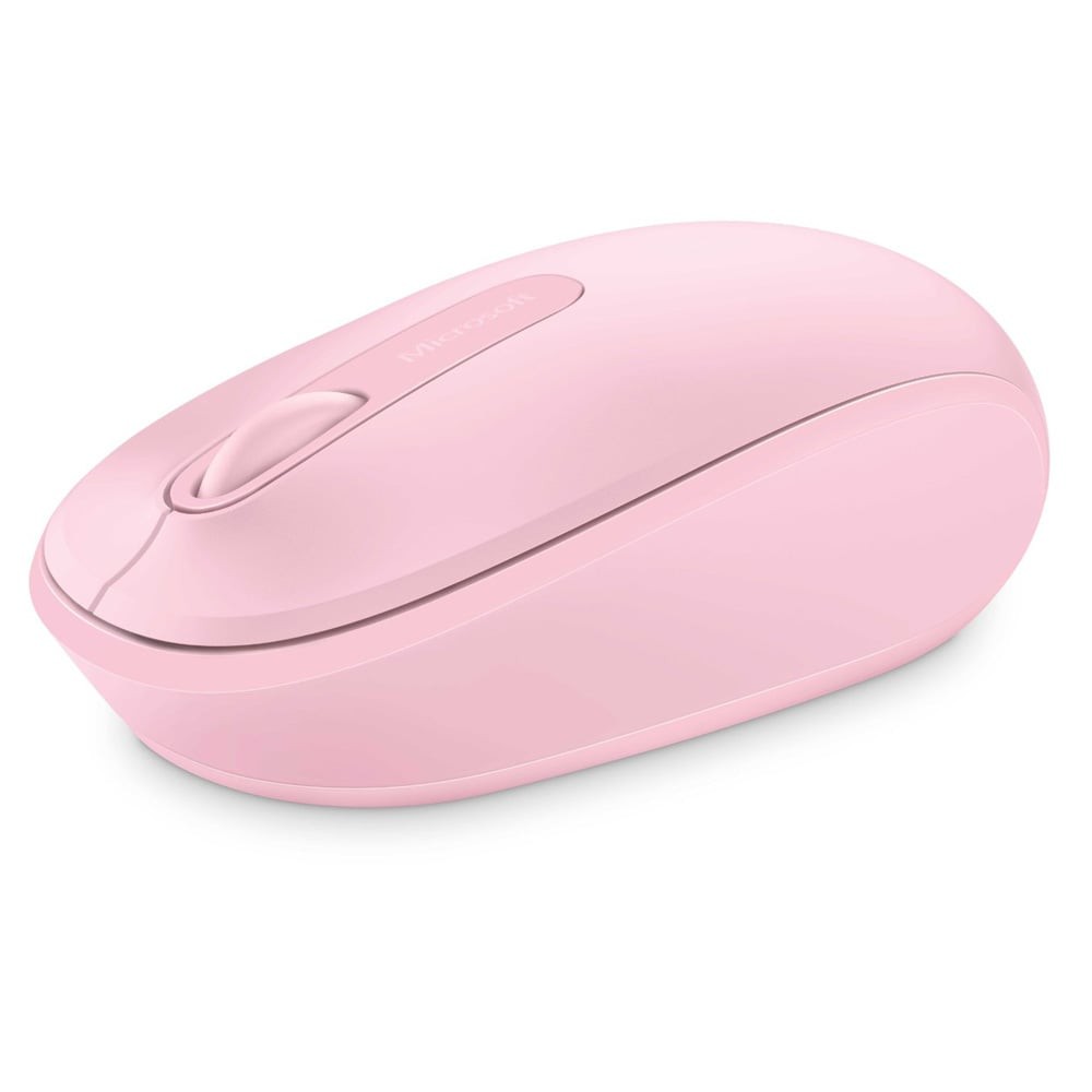 เมาส์ไร้สาย Microsoft Wireless Mouse Mobile 1850 Pink