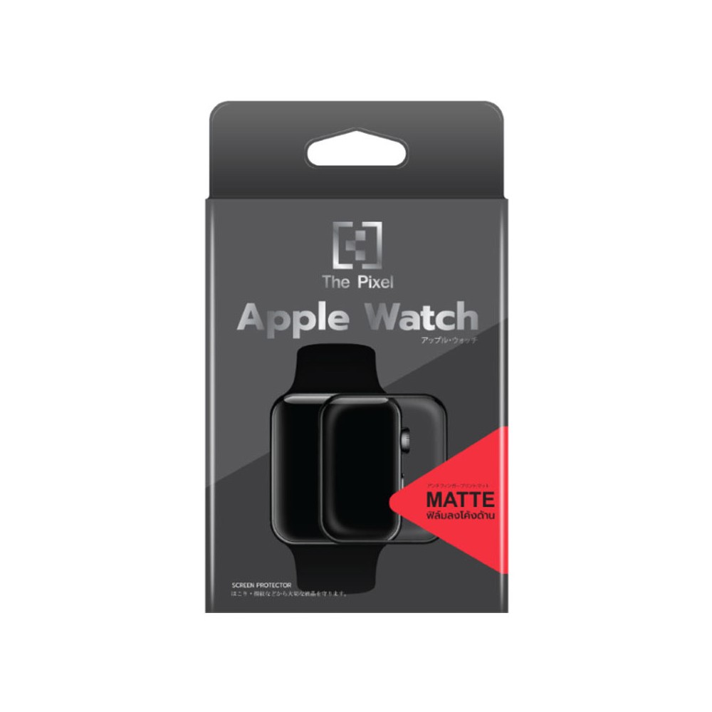 The Pixel Film for Apple Watch Series 4/5/6/SE 40mm SF Pro Matte Black