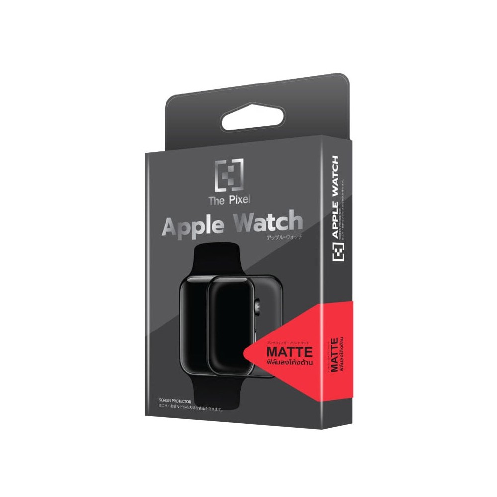 The Pixel Film for Apple Watch Series 4/5/6/SE 40mm SF Pro Matte Black