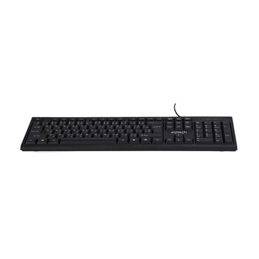 คีย์บอร์ด Anitech Wired Keyboard P202 (TH/EN)