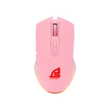 เมาส์เกมมิ่ง Signo Gaming Mouse Macro GM-951 Pinkker Pink