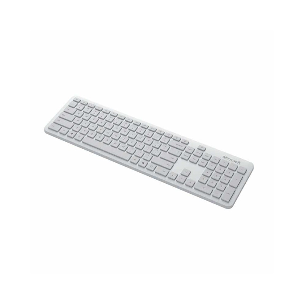 เมาส์และคีย์บอร์ด Microsoft Bluetooth Keyboard + Mouse Bluetooth Desktop Glacier (TH/EN)