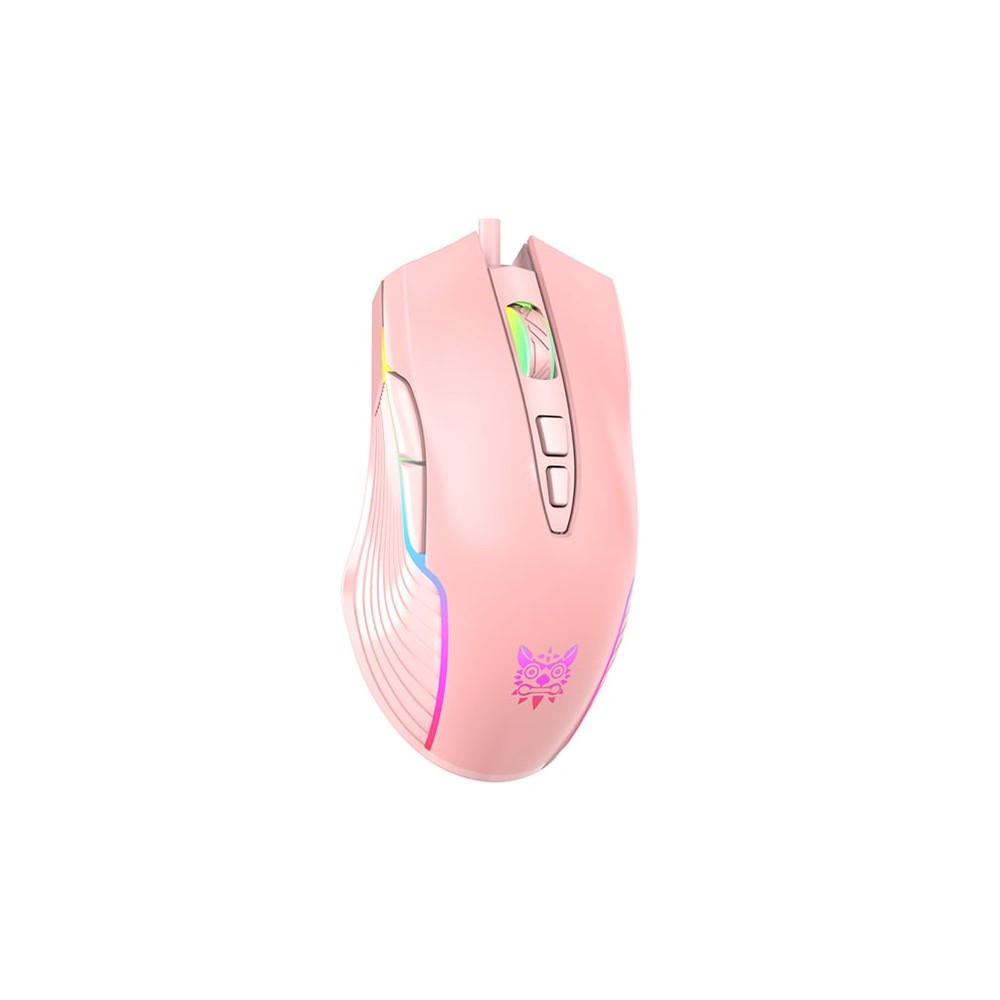 เมาส์เกมมิ่ง Onikuma Gaming Mouse Sakura Pink