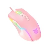 เมาส์เกมมิ่ง Onikuma Gaming Mouse Sakura Pink