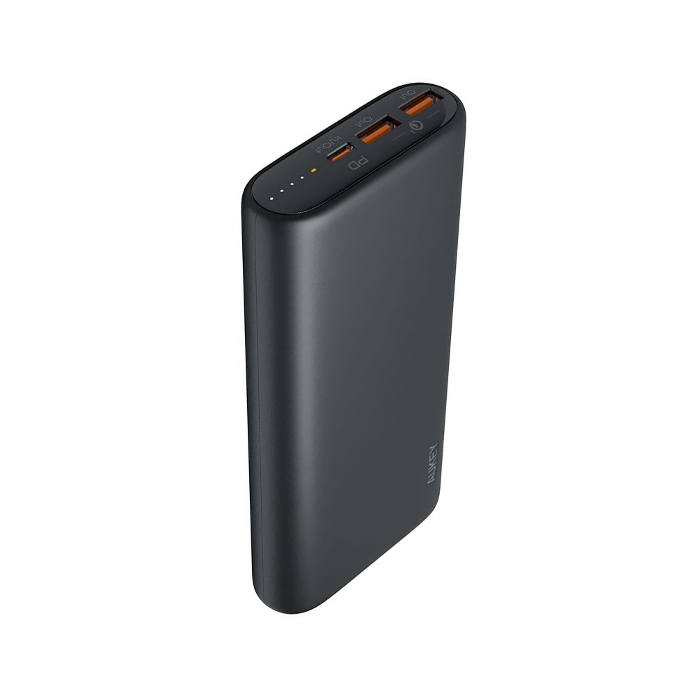 พาวเวอร์แบงค์ AUKEY Power Bank 20,000 mAh PD 45W+QC3.0 18W (PB-Y35) Black