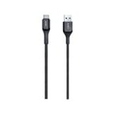 สายชาร์จ AUKEY USB-A to USB-C Cable Braided Nylon 1 เมตร Black (CB-CD43)