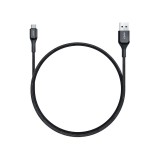 สายชาร์จ AUKEY USB-A to USB-C Cable Braided Nylon 2 เมตร Black (CB-CD44)