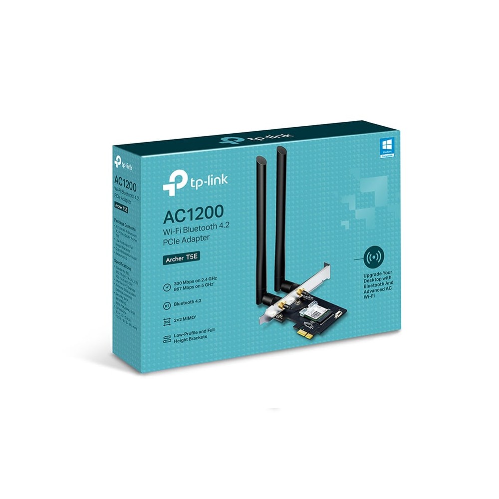 อุปกรณ์รับสัญญาณ TP-Link Network Archer T5E AC1200 Wi-Fi PCIe Adapter