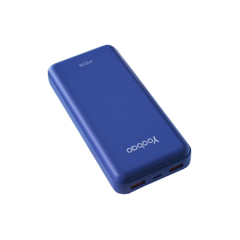 พาวเวอร์แบงค์ Yoobao ความจุ PD3.0 &QC3.0 20000 mAh Single Input (Type-C)/3 Output USBx2/Type-C1 PD22 Blue