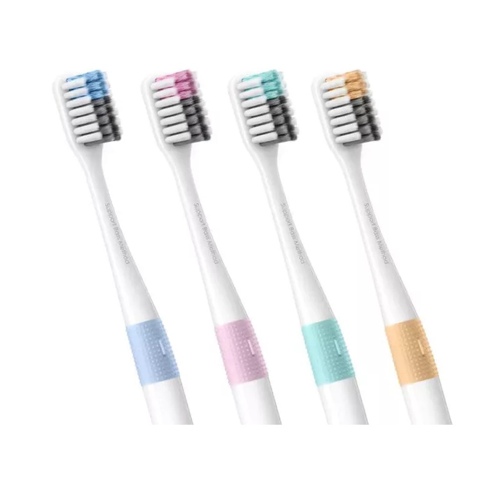 Xiaomi Dr.Bei Bass Toothbrush 4 Pack (4 Colors)