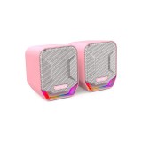 ลำโพง Fantech Gaming Speaker GS-202 RGB PINK (Sakura Edition)