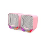 ลำโพง Fantech Gaming Speaker GS-202 RGB PINK (Sakura Edition)
