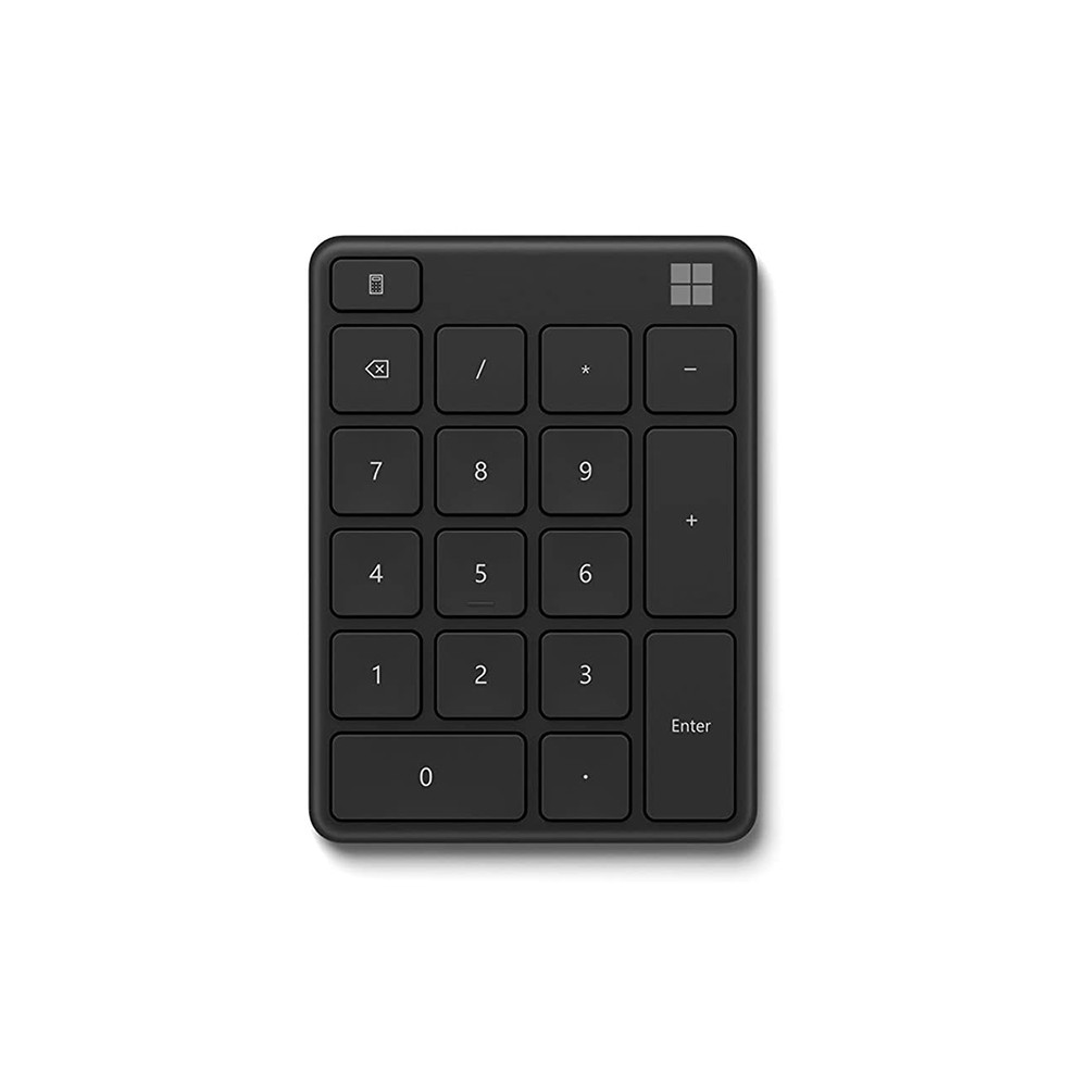 แป้นตัวเลข Microsoft Bluetooth Numpad Black