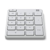 แป้นตัวเลขไร้สาย Microsoft Bluetooth Numpad Glacier