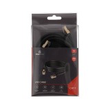 สายแลน TECHPRO LAN Cable CAT7 28AWG 5M. Black