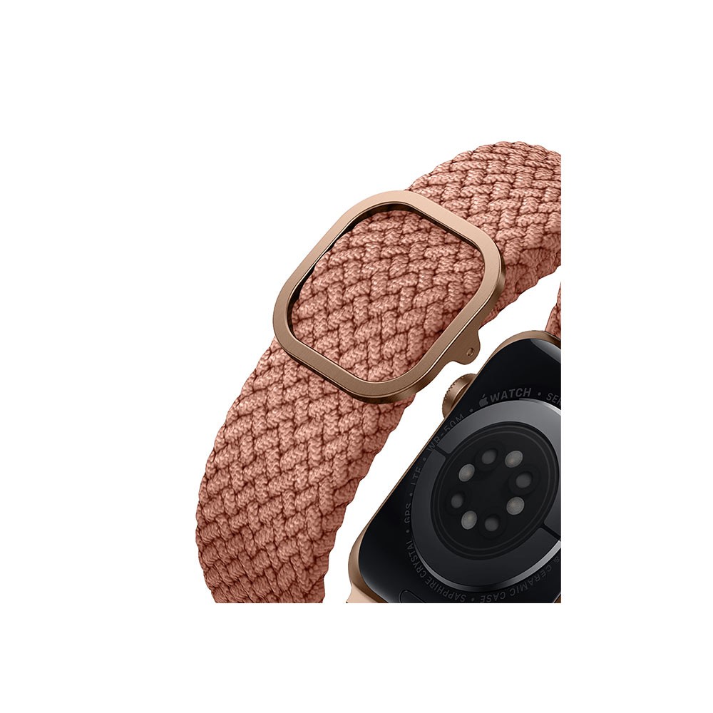 Uniq Apple Watch Strap Mm Aspen Braided Pink Education Studio