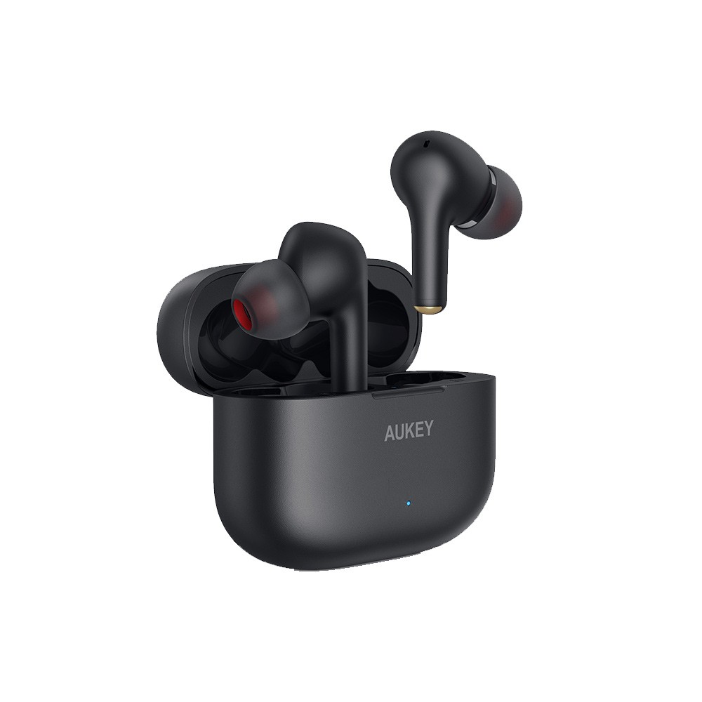 หูฟังไร้สาย AUKEY EP-T27 True Wireless Extreme with CVC 8.0 Noise Reduction Black (EP-T27)