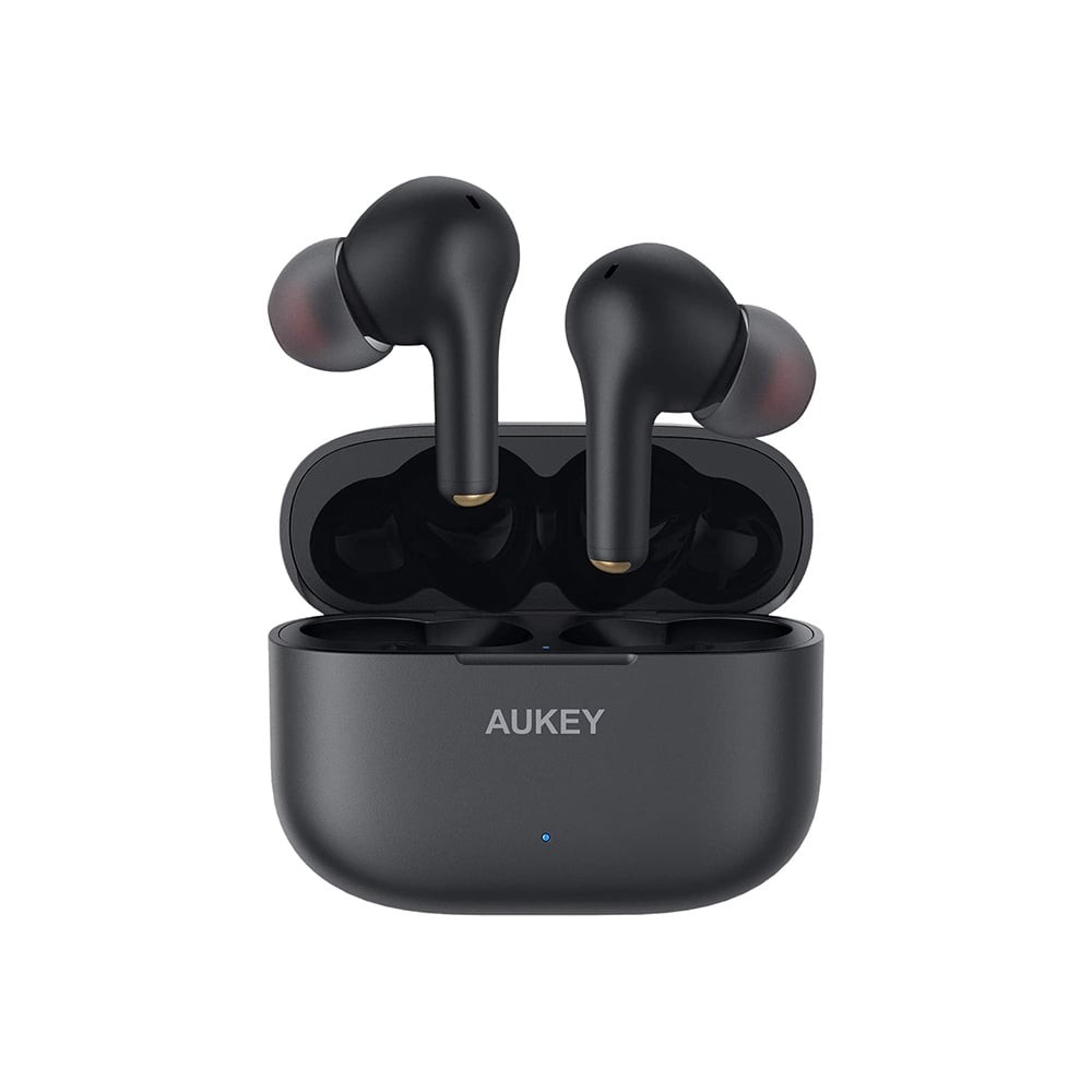 หูฟังไร้สาย AUKEY EP-T27 True Wireless Extreme with CVC 8.0 Noise Reduction Black (EP-T27)