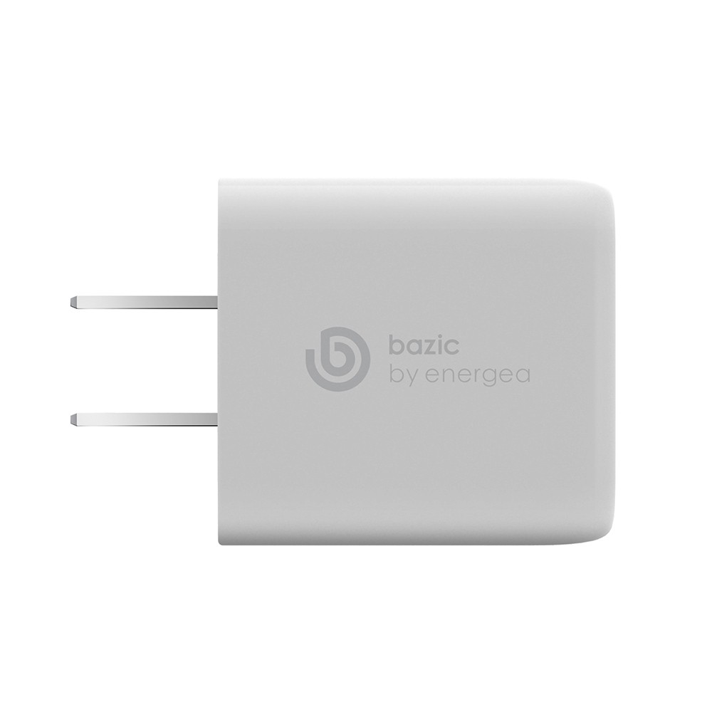 หัวชาร์จ BAZIC Wall USB Charger 1 USB-A / 1 USB-C (PD20W/US) GO PORT White