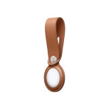 Apple AirTag Leather Loop - Saddle Brown